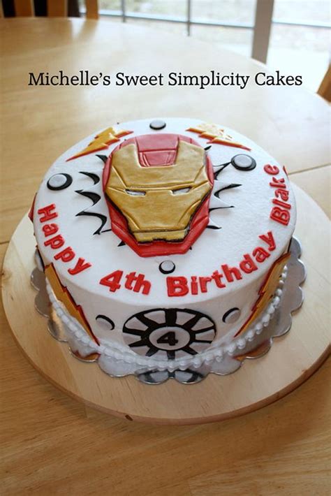 Find amazing gifts for his birthday by asking these 9 questions. Iron Man Birthday Cake - cake by Michelle - CakesDecor