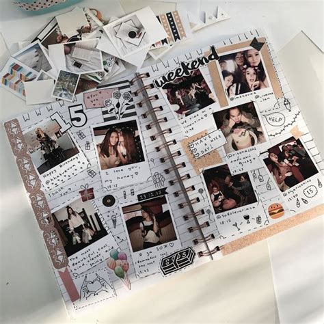 Diary Diaryideas Page Weekend Scrapbook Journal