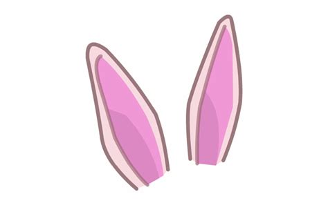 Play any party server with sv_pure off to see them! #easter #bunny #ears - Transparent Background Bunny Ears ...