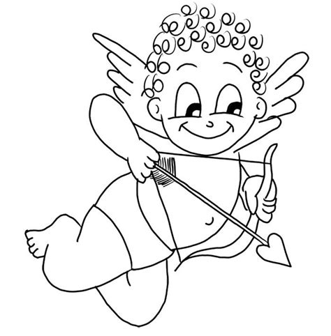 Print and color valentine's day pdf coloring books from primarygames. 10 best cupid images on Pinterest | Cupid, Coloring pages ...