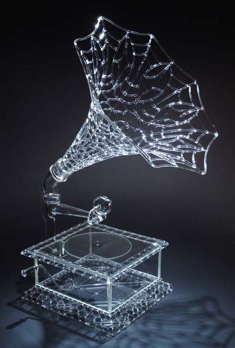 Delicately Crafted Glass Sculptures