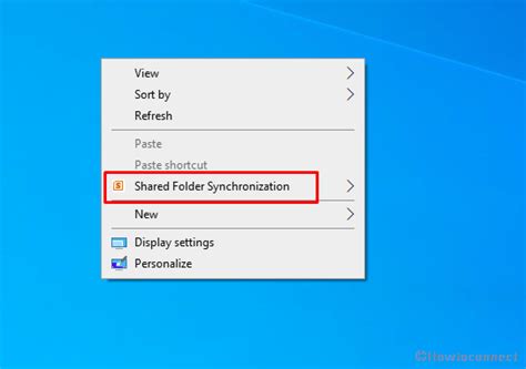 How To Remove Shared Folder Synchronization From Right Click Menu Windows 10
