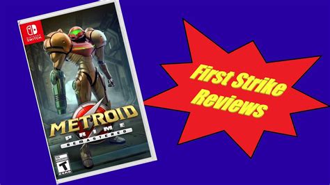 Metroid Prime Remastered First Strike Youtube
