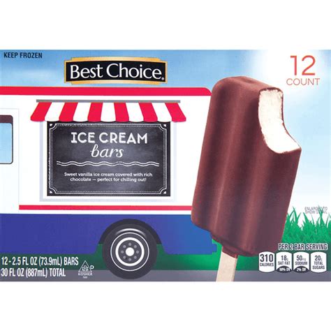 Best Choice Ice Cream Bar Sandwiches And Bars Sooners