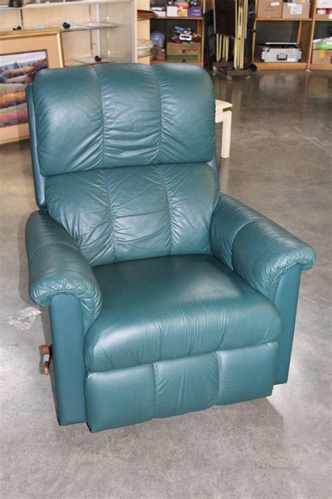 One is that the shoes are leather with a coating and the real leather does not peel off. GREEN LEATHER LAZY BOY RECLINER