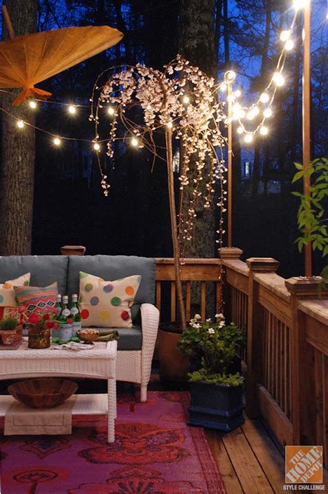The largest collection of interior design and decorating ideas on the internet, including living room, bedroom, kitchens and bathrooms. I am a real sucker for outdoor lights. | Deck Decorating ...