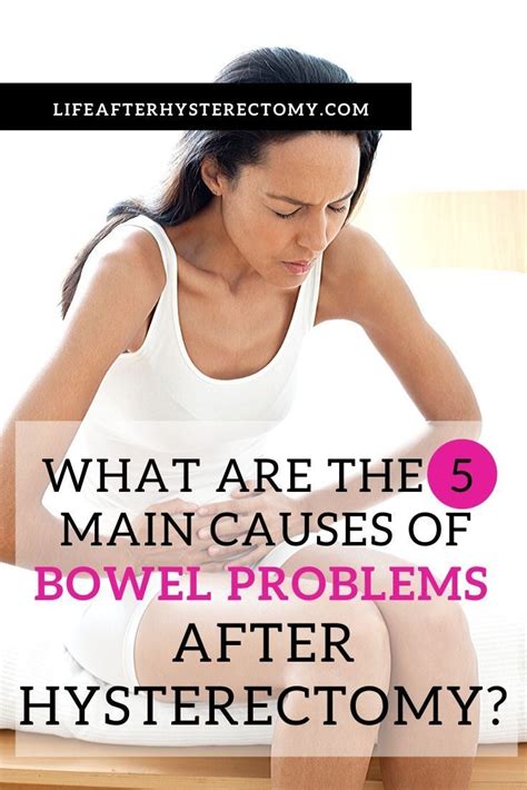 Medical supervision is necessary for 1 or 2 hours in the recovery room after laparoscopic surgery. 5 Main Causes Of Bowel Problems After Hysterectomy ...