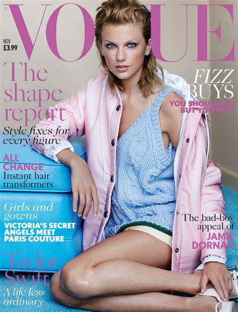 Taylor Swift Vogue Magazine Uk November 2014 Photoshoot • Celebmafia