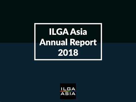 Ilga Asia Annual Report 2018 — Ilga Asia