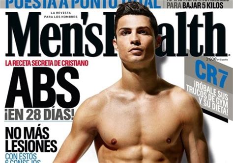 Cristiano Ronaldo Luce Cuerpo Para La Revista Mens Health