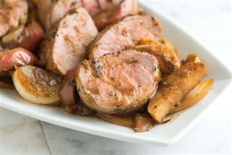 Perfect Roasted Pork Tenderloin With Apples Healthy Lifehack Recipes