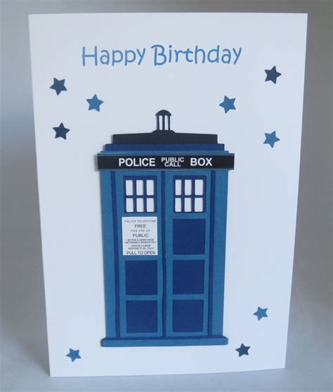 Dr Who Tardis Birthdaycelebrationsci By Jshandmadedesigns