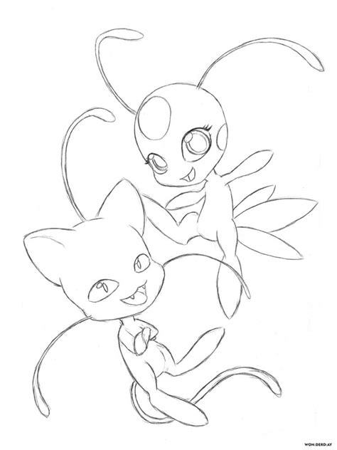 Rena Rouge Miraculous Kwami Coloring Pages Awesome Miraculous Ladybug