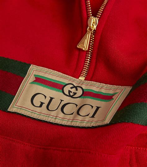 Gucci Web Stripe Hoodie Harrods Us