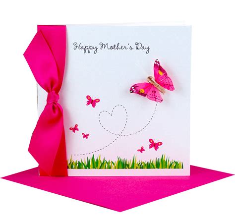 Personalised Butterfly Mothers Day Card By Made With Love Designs Ltd