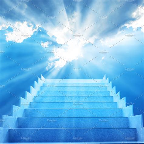 Stairway to heaven | High-Quality Nature Stock Photos ~ Creative Market