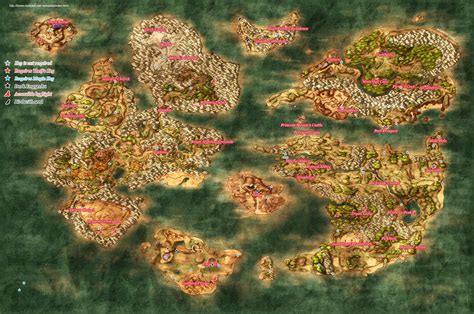 Dragon Quest World Map Zip Code Map