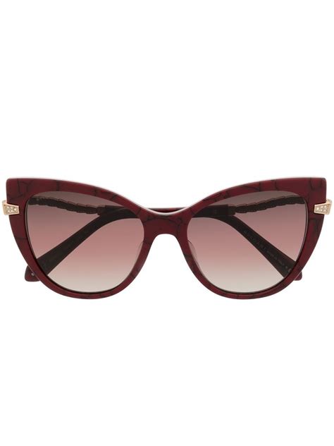 Bvlgari Cat Eye Frame Sunglasses Farfetch