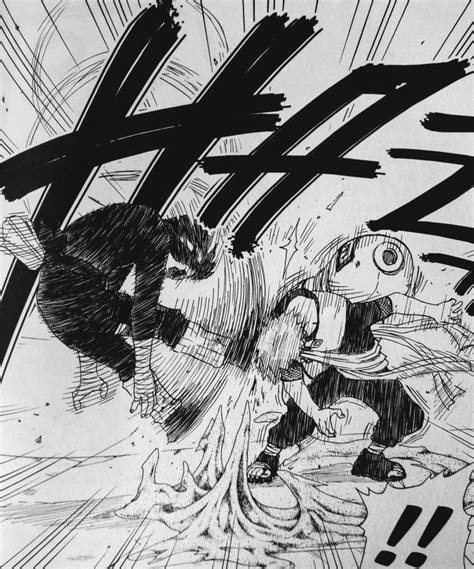Gaara Vs Rock Lee Lee Naruto Sketch Book Anime Japan