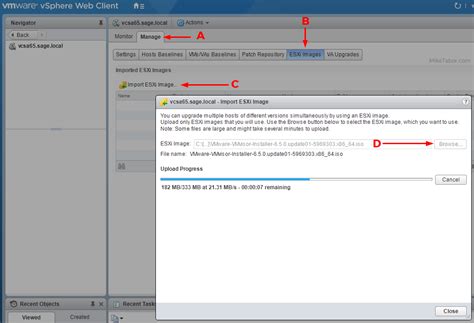 How To Update VMware ESXi 6 5 To 6 5 Update 1 Mike Tabor