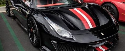 Blacked out ferrari 488 spider black. Black Ferrari 488 Pista Standout Spec Has Red/Wite Strips Inside And Out - autoevolution