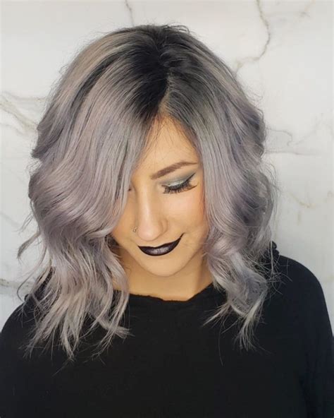In this article, we have listed best shades of grey highlights in white and silver color. 30 Different Shades of Grey Hair Colors for 2019 | Hairdo ...