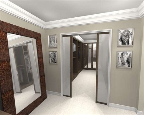 The master bedroom has a large dressing room attached, so you would never have to worry about running out of space for all your clothes again. bedroom dressing room ensuite ideas - Google Search ...