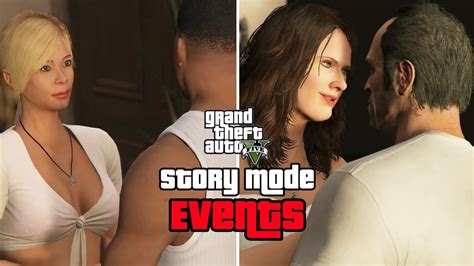 Gta 5 Best Story Mode Events Amanda And Tracey Youtube
