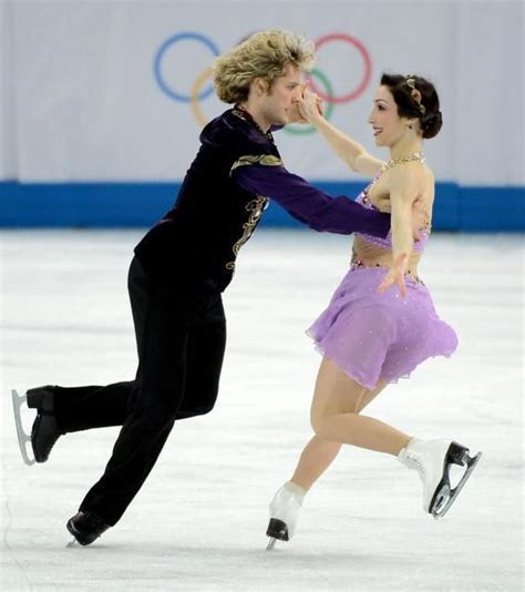 Michigan Figure Skaters Charlie White And Meryl Davis 2014 Olympic