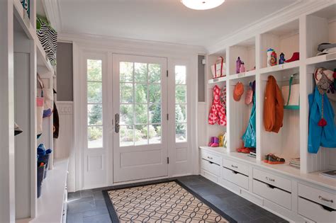 Whether your style is contemporary, rustic, or somewhere in between, you'll find something to obsess over, and also we could not aid however consist of some. Large Mudroom - Transitional - laundry room - Wright ...
