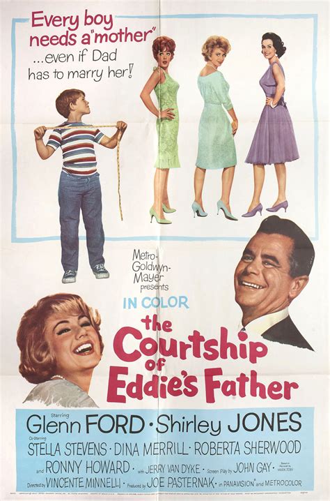 The Courtship Of Eddies Father 1963 Us One Sheet Poster