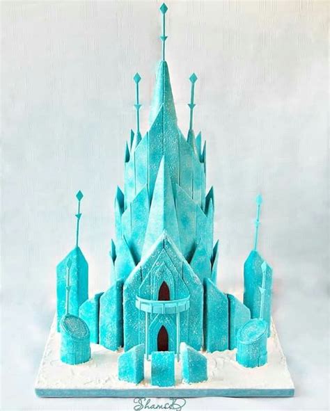 Frozen Castle Frozen Castle Cake Castle Cake