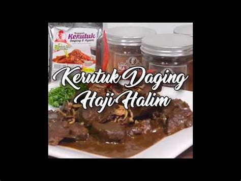 Resepi kerutup daging kambing buat sendiri rempah dan pes kerutup tak perlu beli rugi tak cuba. Resepi Daging Kerutuk - Foody Bloggers