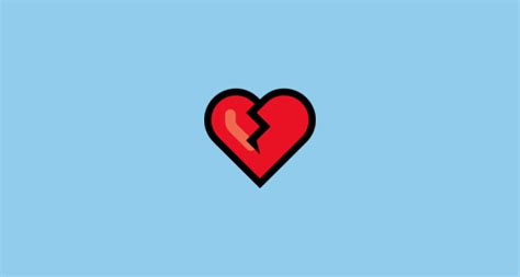 Heart brokenheart corazon corazonroto iphone iphoneemoj. 💔 Broken Heart Emoji on Microsoft Windows 10 Anniversary ...
