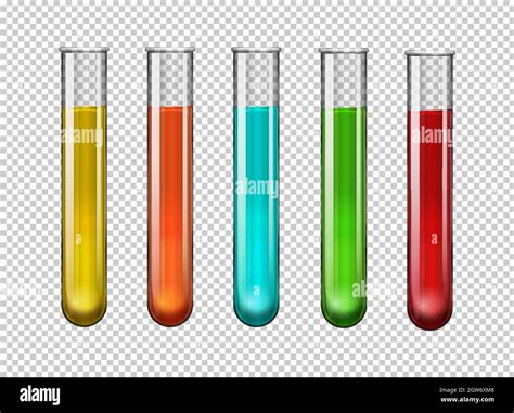 Colorful Chemical In Test Tubes Stock Vector Image And Art Alamy
