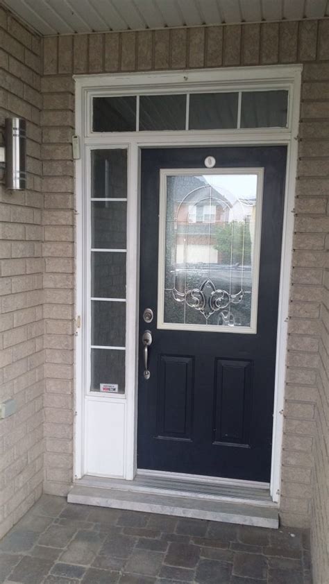 Large mail slot options available. Modern Exterior Stainless Steel Door | Vaughan - Modern Doors