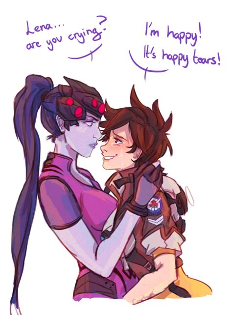 Widowtracer Tumblr Overwatch Tracer Overwatch Comic Overwatch