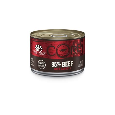 The wet recipes are available in cans or trays and should be consumed within the day of opening. Wellness CORE Natural Grain Free Wet Canned Dog Food, 6 ...