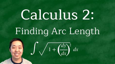 Calculus 2 Finding Arc Length Youtube