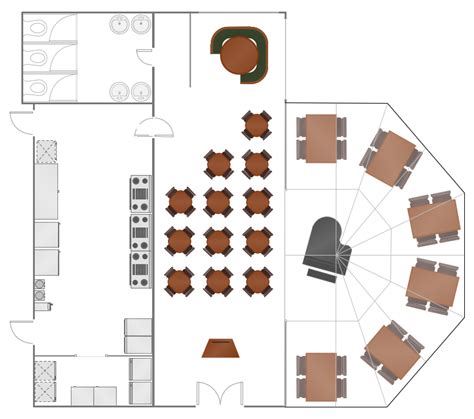 Restaurant Layouts How To Create Restaurant Floor Plan In Minutes