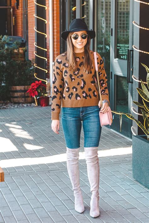 Wearing Lately Post 16 - StyledJen in 2020 | Leopard sweater, Best casual outfits, How to wear