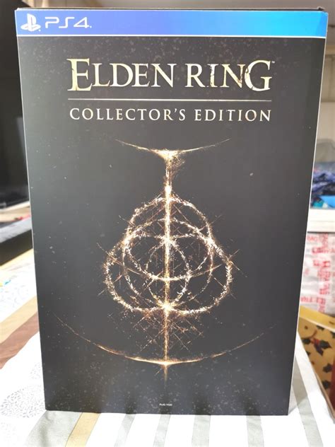 Elden Ring Collectors Edition Complete For Ps4 Games Video Gaming