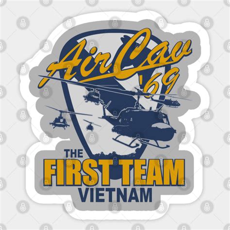 Air Cav 69 The First Team Vietnam 1st Air Cavalry Division