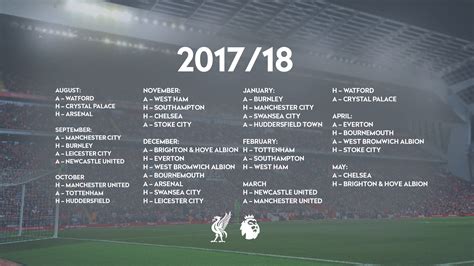 All times shown are your local time. Liverpool Fc Fixtures Calendar Sync