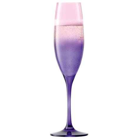 Lsa Mezzo Champagne Flutes Rose Violet 7 9oz 225ml Drinkstuff