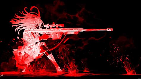 Red Anime Wallpapers Top Free Red Anime Backgrounds Wallpaperaccess