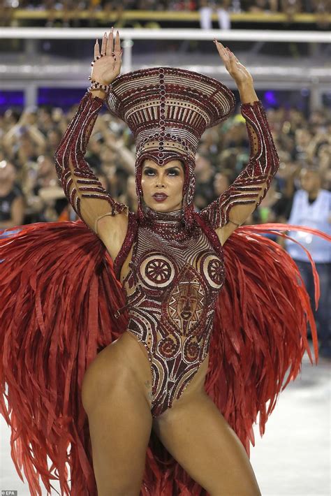 Sexy Sequins And Plenty Of Skin Are All On Show As Rio S Famous