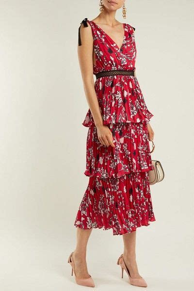 21 Red Floral Dresses To Buy Now In 2020 Red Floral Dress Floral