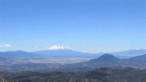 View Of Mount Shasta From Pilot Rock Southern Oregon Youtube