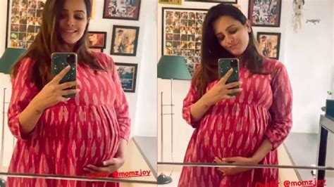 Mom To Be Anita Hassanandani Flaunts Her Fully Pregnant Belly In Latest Video Youtube